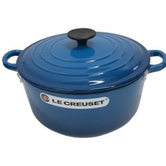 C901 D LE CREUSET ル・クルーゼ 両手鍋 24cm ブルー