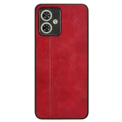 moto g64 5G ケース レザー ソフト ケース 【Color】レッドのサムネイル