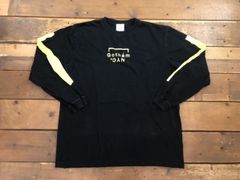 Gotham NYC ロング Tシャツ 黒 ブラック ロゴプリント ゴッサムNYC size XL
