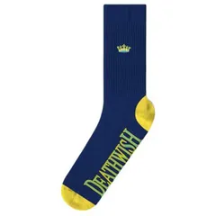 DEATHWISH デスウィッシュ CROWN SOCKS (NAVY) ソックス 靴下【スケートボード/スケボー/SKATEBOARD】のサムネイル