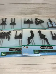 新世紀エヴァンゲリオン 一番くじ G賞 シルエットクリップ4個セット