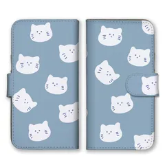 AQUOS R9 SH-51E ケース 手帳型 アクオス R9 スマホケース 携帯ケース 韓国 猫 ネコ 白猫 大人かわいい くすみカラー ピンク 大人女子 カラー03