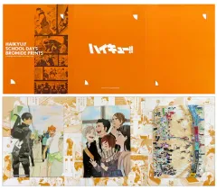 新品　ハイキュー　原画展　スクールデイズ　ブロマイド　2種　希少 ハイキュー!! スクールデイズブロマイド －Rivals－ 黒尾鉄朗 孤