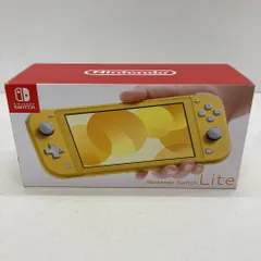 05w08202 【未使用 Nintendo Switch Lite】ニンテンドー スイッチライト 本体 イエロー ＊検品開封済み＊ ゲームハード ◎未使用品◎