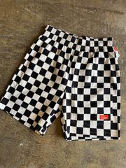 COOKMAN SHORT PANTS フロントポケット　新品 チェッカー ブラック