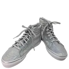 バンズ VANS SK8-HI ハイカットスニーカー スパンコール バックジップ レディース  右）JPN：23／左）JPN：25