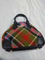 ヴィヴィアンウエストウッドチェックトートバッグ