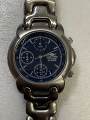 SEIKO 7T62-0BX0 クロノグラフ 青文字盤 動作未確認 - メルカリ