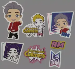 【中古】シール・ステッカー アールエム ステッカー7枚セット 「TinyTAN」