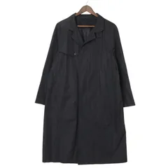 【新品未使用】SANYO 　サンヨー　カシミヤ ステンカラーコート　ロング　黒 2025年最新】SANYO COAT メンズ ステンカラーコートの人気アイテム