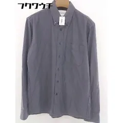 ◇ ◎ URBAN RESEARCH アーバンリサーチ ボタンダウン BD 長袖 シャツ サイズM チャコールグレー メンズ  【1109210006686】