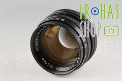 Nikon Nippon Kogaku Nikkor-S 50mm F/1.4 Lens for Nikon S #59551A4