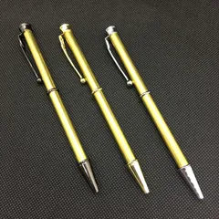 ボールペン 2段回転式B ツイスト ビーズステッチ ビーズ織 副資材ハンドメイド