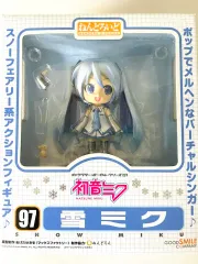 カードダス 雪 雪ミク 97 ねんどろいど 喉 傷
