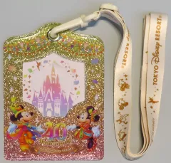 【中古】収納・携帯用アイテム ミッキーマウス＆ミニーマウス スーベニアチケットホルダー 「東京ディズニーリゾート40周年 “ドリームゴーラウンド”」 東京ディズニーリゾート限定