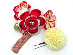 【美品】髪飾り 和装　卒業式 / 成人式  ヘッドパーツ