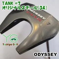 【良品】オデッセイ TANK 7V ロングパター 中尺 長尺 メンズ 38インチ 良品】オデッセイ TANK 7V ロングパター 中尺 長尺 メンズ 38