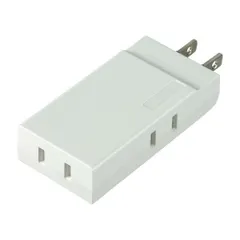 ELPA モバイル電源タップ AC 3個口 A-CT003B(W) （1点）のサムネイル
