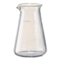 HARIO(ハリオ) コニカルSAKEピッチャー クラフツサイエンス 実用容量200ml ビーカー サーバー 計量メモリ付き 透明 耐熱ガラス製 日本製 CSP-200
