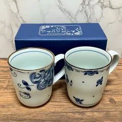 ハローキティ ギフトコレクション ブルーローズ ペアマグセット Hello Kitty Pair Mug Gift