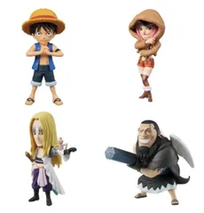 ワンピース ワールドコレクタブルフィギュア シャボンディ諸島 最悪の世代1 4種セット