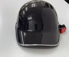 ヘルメット つやブラック サイクル 未使用 自転車  帽子型 男女兼用 大人用 つば付き 超軽量 野球帽スタイル 義務化 街乗り 調整可能