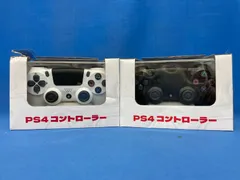 ・【未使用】PS4 互換 ワイヤレス コントローラー ブラック/ホワイト 2個セット  【G2/1015-7】