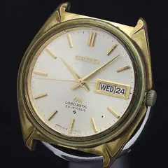 70s SEIKO ロードマチック 自動巻 23石 絹目文字盤 日本製 腕時計 70s SEIKO ロードマチック 自動巻 23石 絹目文字盤 日本製 腕時計