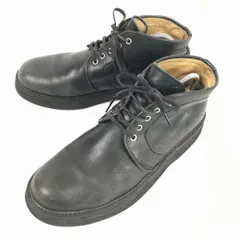 CEDAR CREST★本革/レザー/ショートブーツ/チャッカブーツ【6・1/2/25.0/黒】セダークレスト◆P-208<sale>