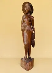 2024年最新】木彫り 女性像の人気アイテム - メルカリ
