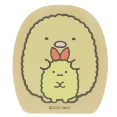 【メール便】すみっコぐらし クリップ ビッグウッドクリップ とんかつ サンエックス ナガノファクトリー 事務用品 キャラクター グッズ 
