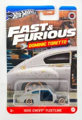 MATTEL FAST&FURIOUS DOMINIC TORETTO 4/5 HOT WHEELS FAST&FURIOUS 1950 CHEVY FLEETLINE 4/5