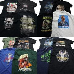 古着卸 まとめ売り 人物 半袖Tシャツ 16枚セット (メンズ XL ) プロチーム NFL ボクサー ダックダイナスティ 中古 古着 NA6983