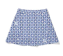 Malbon レディース ゴルフスカート Aラインシルエット 半ジップ