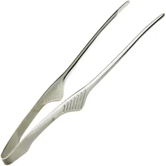 【特価商品】日本製 バーベキュー キャンプ パスタ 焼肉 ステンレス 24cm ミラー仕上 エコノミータイプ クレーバートング 燕三条 ナガオのサムネイル