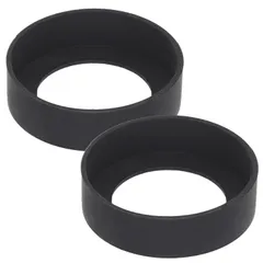【特価商品】真空断熱ケータイマグ用 シリコンカバー 底キャップ 水筒 保護カバー 滑りにくい 騒音や傷防止 シリコン製 65mm ブラック ２個セット オーディオファン