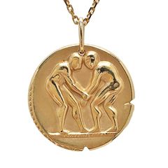 Van Cleef & Arpels ゾディアック メダル ジェミノルム (双子座) Van Cleef & Arpels】ゾディアック メダル ジェミノルム双子座