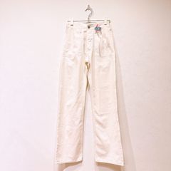 MHL. エムエイチエル ワイドパンツ ホワイト 28