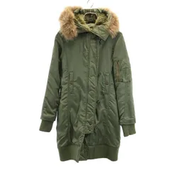 良品★アルファ インダストリーズ★モッズコート★ミリタリー★カーキ★L 2025年最新】ALPHA INDUSTRIES レディース モッズコートの人気