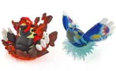【中古】フィギュア ゲンシグラードン＆ゲンシカイオーガ オリジナルフィギュア(2体セット) 「3DSソフト ポケットモンスターオメガルビー/アルファサファイア」 先着購入特典