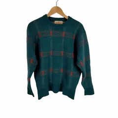 バラクータ BARACUTA チェック柄クルーネックニット メンズ JPN：M のサムネイル