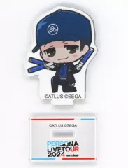 【中古】アクリルスタンド・アクリルパネル 伊織順平(P3/デフォルメ) アクリルスタンド 「ペルソナシリーズ PERSONA LIVE TOUR 2024 -more ahead- トレーディングガチャ」