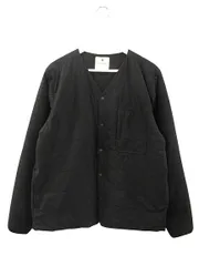 スノーピーク snowpeak Flexible Insulated Cardigan SW-21AU001 フレキシブル インサレーション カーディガン XL ブラック 中綿 ノーカラー ジャケット アウターのサムネイル