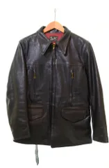 ☆B-McCOY'S☆ レザージャケット☆☆☆ 中古・古着通販】B-McCOY'S (ビーマッコイズ) ダブルレザー