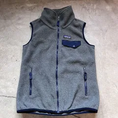 Patagonia パタゴニア SYNCHILLA シンチラベス フリース 25495SP16 レディース XS フルジップ 無地 ワンポイント グレー 灰色 アウトドア