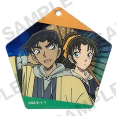 【中古】キーホルダー 服部平治＆遠山和葉 「名探偵コナン グリッターホログラムキーホルダー 和洋折衷ver.」