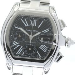 カルティエ CARTIER W62020X6 ロードスター クロノグラフ XL デイト クロノグラフ 自動巻き メンズ良品_872635
