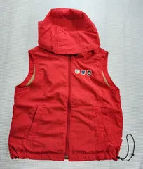 ミキハウス MIKIHOUSE ベスト パーカー 120cm 子供服 中古