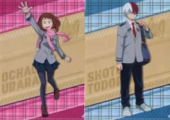 【中古】クリアファイル 麗日お茶子＆轟焦凍 A4クリアファイルセット 「僕のヒーローアカデミア」 ジャンプフェスタ2020グッズ