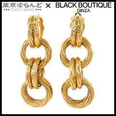シャネル CHANEL チェーン ドロップイヤリング 93P ゴールド メタル GP レディース 101797071